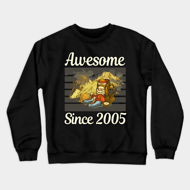 Outdoor 2005 Crewneck Sweatshirt by relativeshrimp